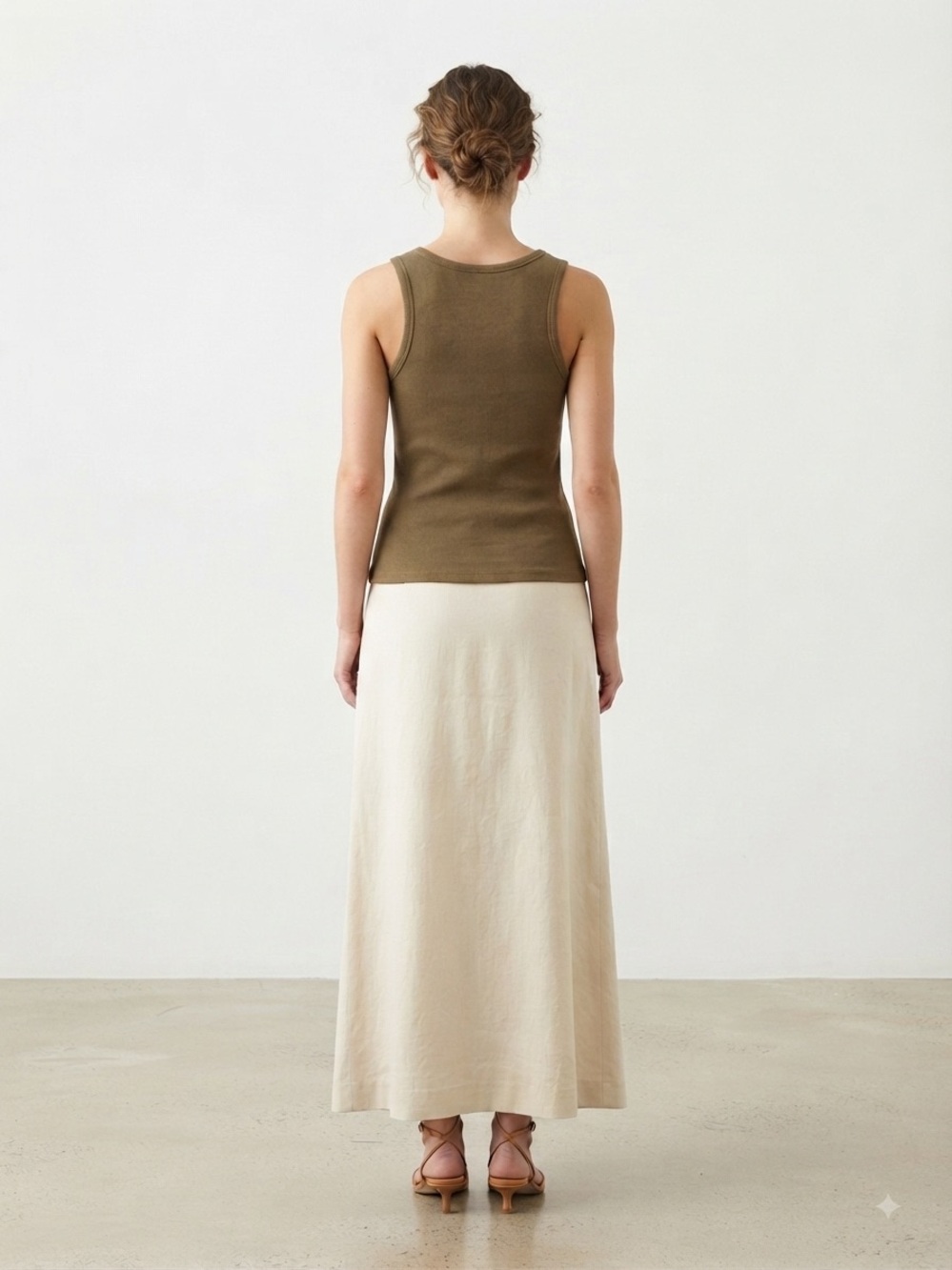 Truth by Republic Tank Top in Olive - Picture 3 of 7